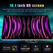 Android 13 Tablet, 10.1 inch Tablets with 1280 * 800 IPS HD Touchscreen, 4GB RAM 128GB ROM, 2.4G WiFi Tablet, Grey