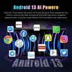 10.1 inch Android 8 Tablets, 2GB ROM 32GB HD Touchscreen, 4000mAh 5MP Camera, FM GPS Bluetooth, WiFi Tablet (Blue)
