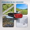 Car Heater, Portable Heater for Car, 12V 150W 2-in-1 Fast Heating & Cooling Fans for Fast Heating Defrost Defogger and Automobile Windscreen Fan