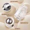 Milk Bottle Warmer Wireless LED Temp Control Water Feeding On The Go Baby Care Essential Portable Travel Not Including Bottles