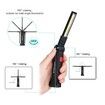 Rechargeable Work Lights,LED Work Light with Magnetic Base & Hanging Hook,360 Degree Rotate 5 Modes magnetic Rechargeable Flashlights (2 Pack)