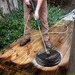 High Pressure Washer Surface Cleaner 15 Inch Concrete Driveway Scrubber 4000PSI Power Jet Extension Wand Nozzle 1/4" Connector