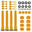 Gas Can Spout Replacement,Anti-Spill Gas Can Nozzle Replacement,Gas Can Spouts No Leaky,Replacement Gas Can Spout with Flexible Nozzle,Gas Can Vent,Fit for Most 1/2/5/10 Gal Can (4 Pack)