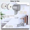 Electric Spin Scrubber,Electric Cleaning Brush Cordless Power Scrubber with 6 Replaceable Brush Heads Handheld Power Shower Scrubber