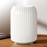 Essential Oil Diffuser for Bedroom, Quiet Humidifiers for Home, Ultrasonic 250ML Small Aroma   Diffuser, for Baby Bedroom, Hotel, Plant, White