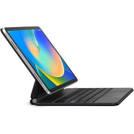 Wireless Keyboard Case for iPad 10th Generation 2022 Magic Style Magnetic Keyboard Case with Multi Touch Trackpad Compatible with iPad 10.9 inch 10th Gen, Floating Cantilever Stand