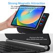 Wireless Keyboard Case for iPad 10th Gen Magic Style Magnetic Multi Touch Trackpad Floating Cantilever Stand Slim Portable 10.9 Inch Tablet Cover