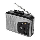 Portable Cassette Players & Recorders, AM FM Radio Walkman Cassette Player Convert to MP3 by Micro SD Card, Built-in Mic and Speaker for Voice Recorder, 2AA Battery or USB Power Supply