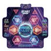 LED Light Dance Music Mat with 6-Button Wireless BT Connect,Music Dance Game Kids Birthday Gifts for Girl Boy,Play Kid Dance Pad