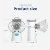 Portable Nebulizer, Effective Handheld Mesh Nebulizer Machine for Kids Teens, Breathing Machine Nebulizer Inhaler Home Use Travel Friendly