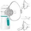 Portable Nebulizer with 3 Adjustable Speed, for Teens and Kids, Handheld Nebulizer for Breathing Issues, with Automatic-Cleaning, Effective for Home Use