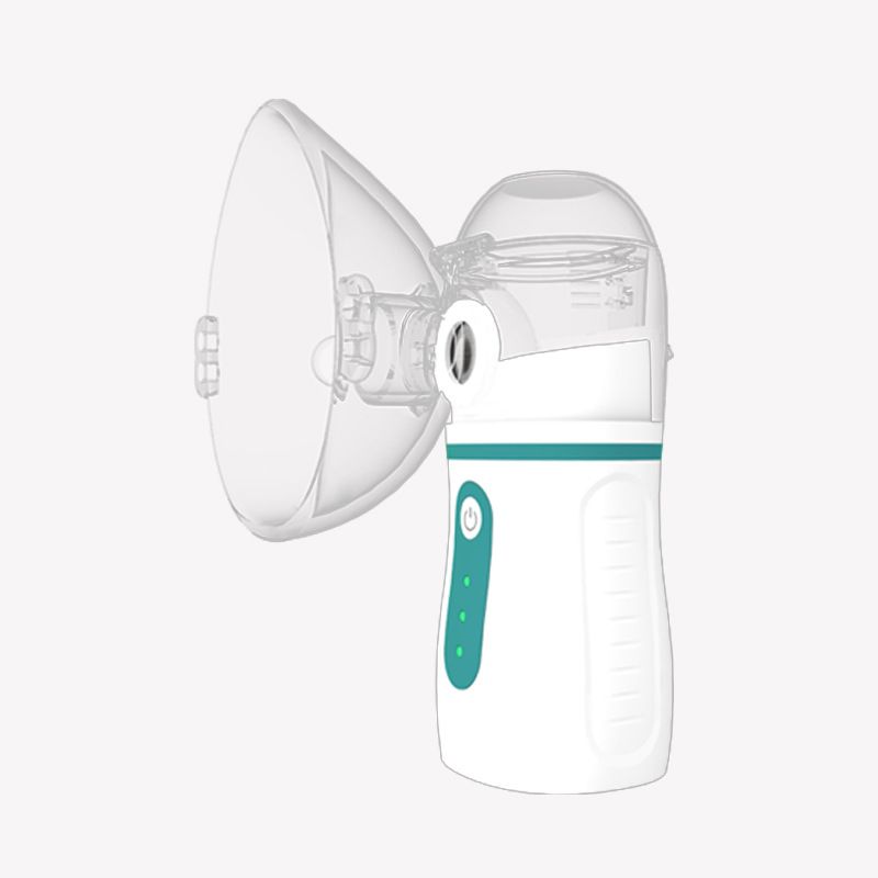 Portable Nebulizer with 3 Adjustable Speed, for Teens and Kids, Handheld Nebulizer for Breathing Issues, with Automatic-Cleaning, Effective for Home Use