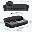 Universal Car HUD Head Up Display,GPS Speedometer with One-Piece Sunshade Design with Auto Brightness,Speed Alert,Clock,Trip Time,AB Distance