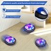 Hover Soccer Ball,4-In-1 Air Floating Soccer Toy Set,Rechargeable Hover Soccer & Hockey Ball with LED Light,Indoor Outdoor Toys,Sport Toys for Age3+