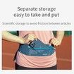 Running Hydration Belt Lightweight Fanny Pack for Marathon Climbing Jogging Cycling for 6.8 inch Phone, blue