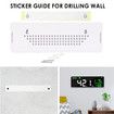 Sound Level Meter with Large LED Display Decibel Temperature Humidity Wall Hanging Noise Monitor