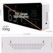 Sound Level Meter with Large LED Display Decibel Temperature Humidity Wall Hanging Noise Monitor