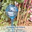 Plant Watering Globes,10pcs Plastic Plant Automatic Water Bulbs Flower Self Feeder Balls Irrigation Device Auto Waterer Planter Insert Stakes