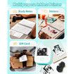 Sticker Printer Phomemo T02 Mini Inkless Bluetooth Thermal Pocket Maker Study Notes Photos DIY 3 Rolls Paper Creative Craft Tool Pink
