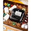 Phomemo M220 Label Maker With 1 Roll Label, 3.14 Inch Barcode Label Printer, Compatible with Phones and PC, Black