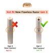 Facial Hair Removal Replacement Heads Flawless Finishing Touch 6PCS Remover for Gen 2 Women’s Epilator