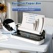 Portable Printers Wireless for TravelaPhomemo Portable Printers Wireless for Travel, Inkless Printer Thermal M835, Mobile Printer Bluetooth Support 8.5 inch, A4, 4.33inch, 3.15inch, 2.08 inch Thermal Paper Roll, Compact Printer Compatible with iOS and And