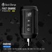 Tattoo Power Supply, Professional Mini Portable RCA Wireless Tattoo 1800mAh Lithium Battery Power Supply with LED Digital Display for Rotary Tattoo Pen Machine Gun