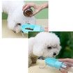 2in1 Dog Water Bottle Food Container Leak Proof Portable Travel Puppy Cat Walking Camping Color Blue