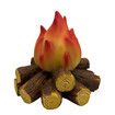 3D LED Fake Fire Pit Firewood Lamp, Halloween Christmas Festival Party Decorations for Bar Home Garden Yard