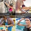 Mosquito Repellent Bracelets 10 Pcs DEET Free Natural Waterproof Band Outdoor Camping Playing Protection Insect Shield