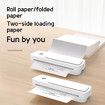 Portable Wireless Thermal Printer 300Dpi ,Inkless Printing,Tattoo Transfer,With 20pcs Free Transfer Paper Compatible With Smartphone & Pc
