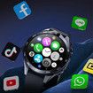 4G LTE Satellite GPS Navigation X11 Android Smartwatch 1.85 Inch Screen APP Download Dual Camera Smartwatch (Black, RAM 2GB ROM 32GB)