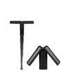Portable Folding ABS Stool Adjustable Height 17-70cm Travel Outdoor Camping Fishing Picnic Waiting Queue Seat Lightweight