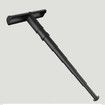 Portable Folding ABS Stool Adjustable Height 17-70cm Travel Outdoor Camping Fishing Picnic Waiting Queue Seat Lightweight