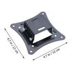 Small TV Monitor Wall Mount, RV TV Mount, Quick Release VESA Wall Mount Fits 14 to 27 Inch Screens, 75 100 VESA Compatible, 44lb Capacity
