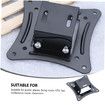 Small TV Monitor Wall Mount, RV TV Mount, Quick Release VESA Wall Mount Fits 14 to 27 Inch Screens, 75 100 VESA Compatible, 44lb Capacity