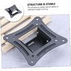 Small TV Monitor Wall Mount, RV TV Mount, Quick Release VESA Wall Mount Fits 14 to 27 Inch Screens, 75 100 VESA Compatible, 44lb Capacity