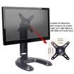 U Shape 10 to 27 inch 180 Degree LCD Monitor Stand Mount Folding VESA Monitor Stand All Metal Body With VESA Hole 75x75mm 100x100mm