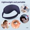 Electric Heating Eye Mask Breathable Hot Compress Eyeshade Temperature Control Eyecover Dry Tired Eyes Hot Pads Sleep Aids