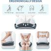 Large Seat Cushion, Supportive Memory Foam Butt Pillow for Sciatica Relief, Coccyx Seat Cushion for Tailbone for Home, Office and Car