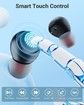 Ear Buds Mini Wireless Earbuds Bluetooth 5.3 Headphones with LED Power Display Charging Case Light-Weight Earbud IPX7 Waterproof Earphones Stereo In Ear Headsets with Mic