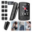 32GB MP3 Player with Bluetooth 5.0, Music Player Features HD Speaker, Touch Buttons, Supports FM Radio, Voice Recorder