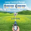 Dog Training Shock Collar with Remote,Waterproof,Beep Vibration Shock Modes, Rechargeable,3300FT Range, for Small Medium Large Dogs