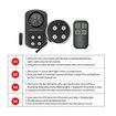House Alarm Remote Keypad, Waterproof IP67,Inground Pool Safety Alarm,Gate Alarm Sensor, 140 dB Super Loud, Prying Door Alarm,Entrance Alert