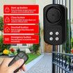 House Alarm Remote Keypad, Waterproof IP67,Inground Pool Safety Alarm,Gate Alarm Sensor, 140 dB Super Loud, Prying Door Alarm,Entrance Alert