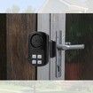 House Alarm Remote Keypad, Waterproof IP67,Inground Pool Safety Alarm,Gate Alarm Sensor, 140 dB Super Loud, Prying Door Alarm,Entrance Alert