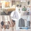 Disposal Slippers 5 Pairs SPA Hotel Closed Toe Open Toe Home Guest White Slippers for Women Men