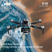 6K HD Drone Dual Camera Long Endurance Brushless Quadcopter Optical Flow Obstacle Avoidance Remote Control Drone Toys