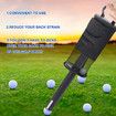 Golf Ball Retriever,Portable Shag Bag Golf Ball Pick Up with Removable Plastic Tube,Pocket Shagger Storage Color Black