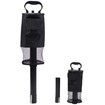 Golf Ball Retriever,Portable Shag Bag Golf Ball Pick Up with Removable Plastic Tube,Pocket Shagger Storage Color Black